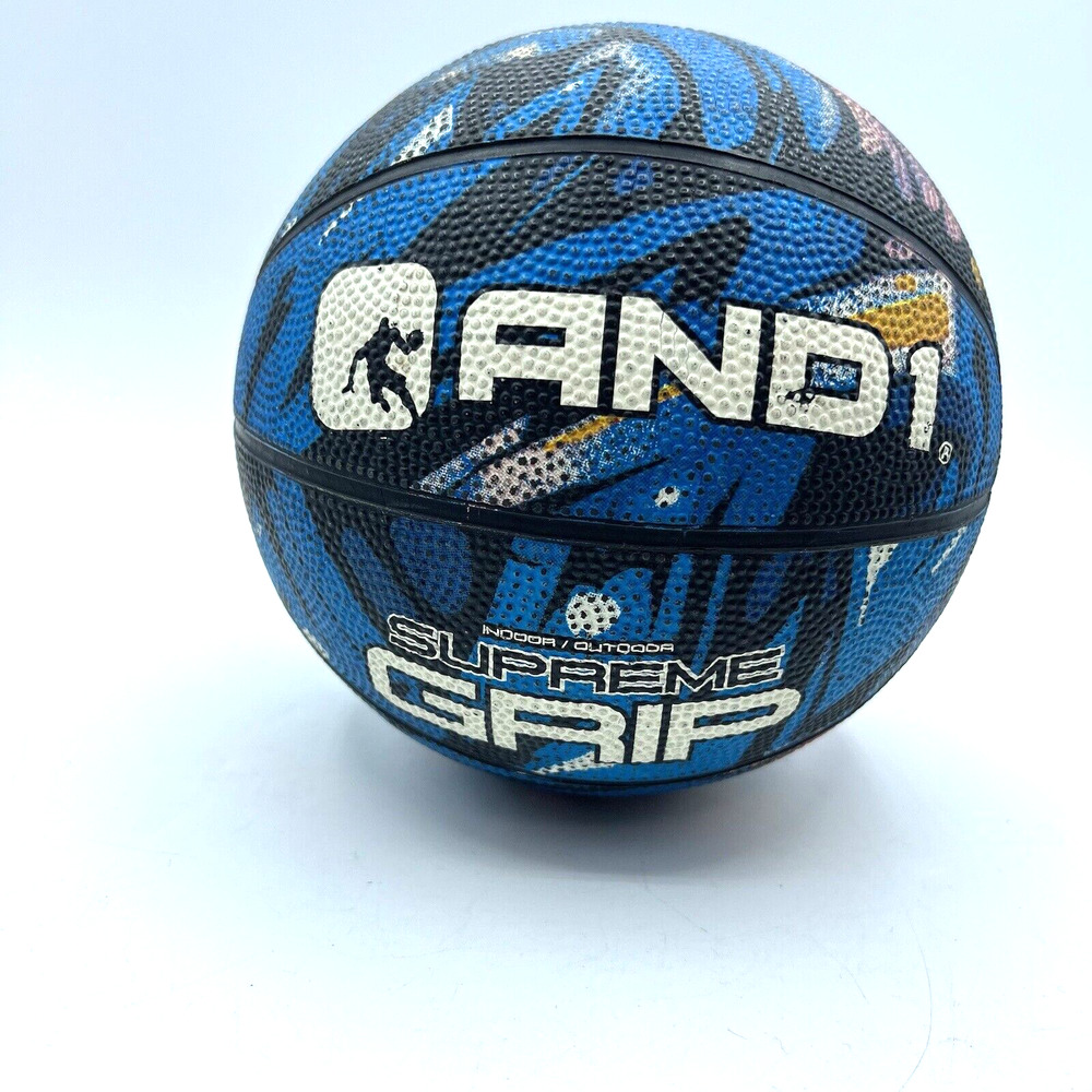 AND1 Mini Basketball 3 Pack Set for Deflated w/ Pump Included - Size 7-Inch...
